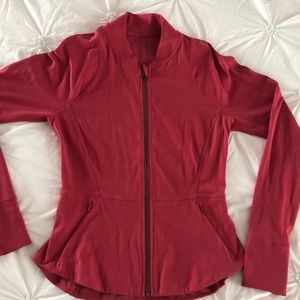 Lululemon define jacket watermelon colour